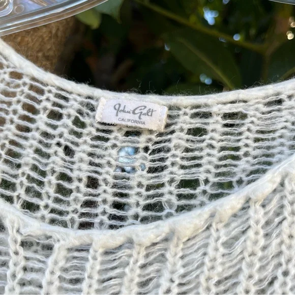 Brandy Melville John Galt Sheer Knit Sweater. - Picture 9 of 12